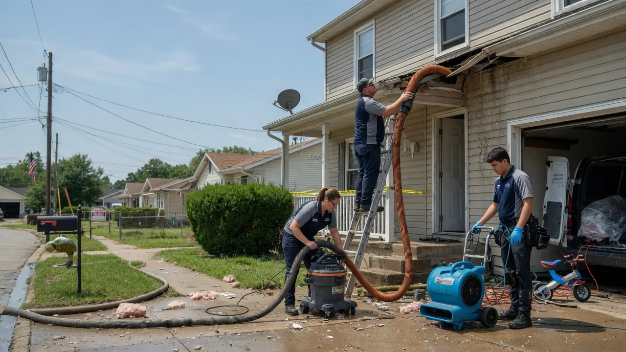 Water Damage Restoration in Oklahoma near me